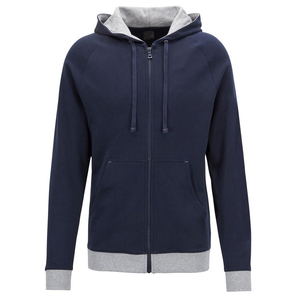 Men's Color Blocking Track Jacket And Jogger Set Stand Collar <b>Zip</b>-Up Sporty Autumn Wear Breathable Knitted Polyester - Product Image 5