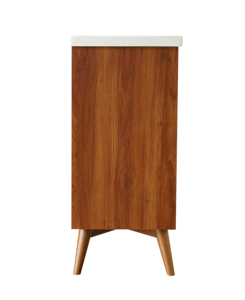 Petit miroir de meuble de toilette de salle de bain haut de gamme de style moderne et élégant de JY Furniture entièrement assemblé pour une utilisation à l'hôtel en MDF - Product Image 2