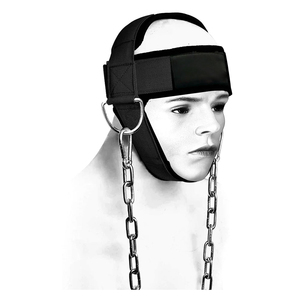 Harnais de tête unisexe portable en néoprène respirant antidérapant de qualité supérieure pour la musculation et le renforcement du cou - Product Image 2