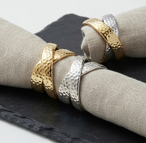 Anillo de Servilleta Metálico de Cobre de Calidad Superior para Restaurantes y Hoteles, Decoración de Mesa Moderna - Product Image 4