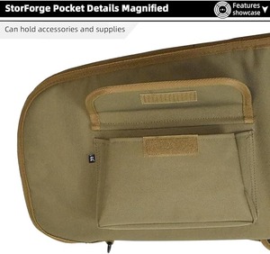 Sac de rangement souple, sac de transport portable de 44/48/52 pouces avec bandoulière réglable - Product Image 5