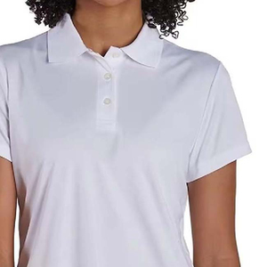 เสื้อโปโลแขนสั้นถักแบบลำลองสำหรับผู้หญิง ผลิตจากวัสดุรักษ์โลก แห้งเร็ว รับสกรีนโลโก้ ขายส่ง ระบายอากาศได้ดี - Product Image 4