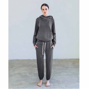 High Quality Customization Embroidery Logo Hoodie and Jogger <b>Set</b> <b>Women</b> Sportswear Hoodie Sweatpants Sweat suits Tracksuits - Product Image 4
