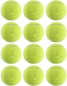 Pelotas de Tenis de Color Personalizado, Amarillo Brillante, Pelotas de Práctica con Bolsa de Malla con Cordón para Entrenamiento y Competencia - Product Image 3