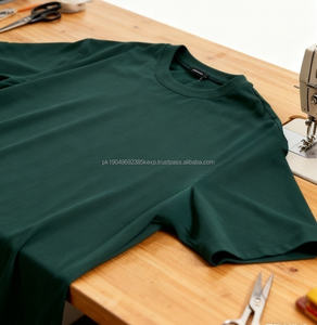 Camiseta de Algodón 100% con Logotipo Personalizado para Hombre, Camiseta Extra Grande de Algodón Grueso, 240 g/m², Camisetas Lisas de Estilo Casual - Product Image 4