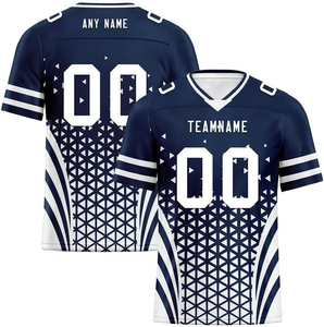 Custom Latest Design Heat-Transfer Printed Rugby Jerseys Uniform Short 100% Polyester Breathable Quick Dry <b>Low</b> MOQ Factory Price - Product Image 1