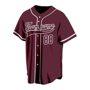 Maillot de baseball respirant en gros, nouveau design, maillot de baseball et de softball vierge de haute qualité pour hommes à prix abordable - Product Image 2