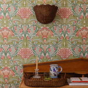 Lámpara de Pared de Mimbre Tejida a Mano de Color Marrón Oscuro, Lámpara de Pared Decorativa de Mimbre, Iluminación de Pared Hecha a Mano de Estilo Rústico Bohemio Vintage - Product Image 6