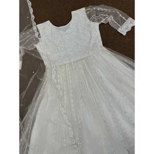 Belle robe de taille XL et Dupatta avec fil à broder et paillettes pour une tenue de fête - Product Image 4