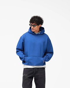 Sudadera con Capucha Premium de Algodón Grueso, Estilo Oversize, para Ropa Urbana Personalizada, OEM ODM - Product Image 1