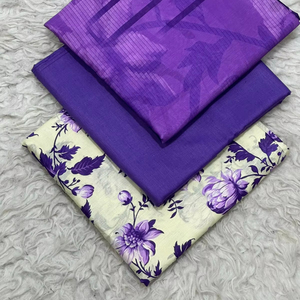 Belleza Femenina, Nuevo Conjunto de 3 Piezas de Salwar Kameez de Algodón para Mujer, Estilo Formal de Verano, Color Elegante, Paquistaní, Alta Calidad, Modelo 50026 - Product Image 1