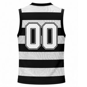 Black White Volleyball Sleeveless <b>Shirt</b> Team Sportswear Athletic Jersey Top Match Training Performance Uniform Apparel - Product Image 2