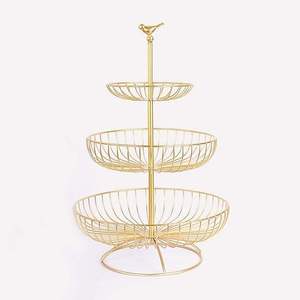 Decor Impex Iron Storage Basket Handle for Entryway Living Room-Eco-Friendly Modern Design Food Storage Pet <b>Toy</b> <b>Organizer</b> - Product Image 2
