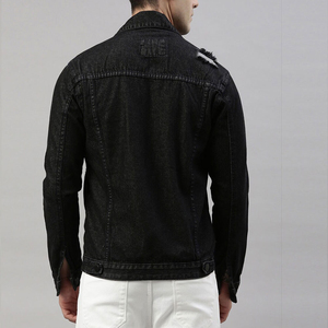 Chaqueta Casual de Algodón para Hombre al por Mayor, Color Sólido, Cierre de Botón Único, Ajuste Delgado, Ropa Exterior de Alta Calidad, Proveedor de Moda - Product Image 3