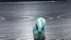 Support à savon en métal motif feuille bleue, idéal pour la maison, l'usage quotidien, la salle de bain, les événements, la décoration du comptoir de la salle de bain, en provenance d'Inde - Product Image 3