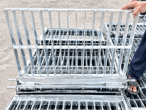 Grille de protection en acier pour bac de récupération |   Fabricant de grilles de drainage industrielles - Product Image 3