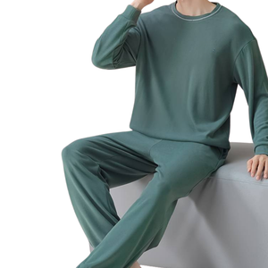 Pyjamas pour hommes, vêtements de nuit en coton confortables et respirants, fournisseur en gros - Product Image 6