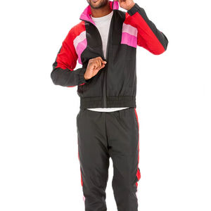 Conjunto Deportivo Casual de Invierno de Alta Calidad, 100% Algodón, con Capucha, Cortavientos, Tallas Grandes, con Ribete Personalizado para Hombre - Product Image 2