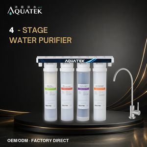 Système de filtration d'eau domestique en plastique, qualité alimentaire, purificateur d'eau potable pour cuisine, vente flash AQ-004 - Product Image 1