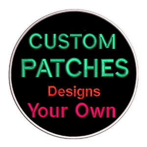 Professional Canvas Embroidery <b>Patches</b> <b>Sew</b>-<b>On</b> Style Custom Colors & Sizes Stylish High Quality Embroidery <b>Patches</b> - Product Image 1