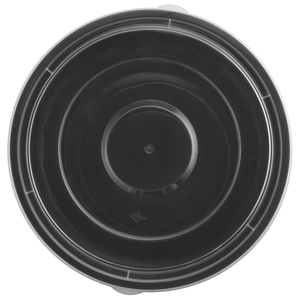 Conteneur jetable rond en PP Tiya TY-R16 avec couvercle, capacité de 16 oz, sans BPA, micro-ondable, recyclable pour restaurants et hôtels - Product Image 2