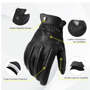 Guantes de Motociclismo Impermeables para Invierno, Fabricados en Pakistán, Guantes de Moto de la Mejor Calidad - Product Image 3