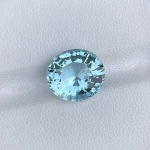 Aigue-marine blanche naturelle taille ovale du Rajasthan, pierre précieuse en vrac 2,00 carats ZUBEDA GEMS and JEWELRY pour la fabrication de bijoux en gros - Product Image 3