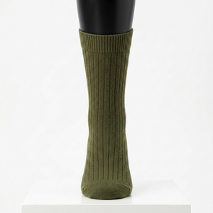 Chaussettes de sport respirantes avec logo personnalisé, tissu respirant, évacuation de l'humidité, chaussettes chaudes pour le sport - Product Image 2