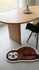 Alfombra Antideslizante de Lana Tejida a Mano con Forma de Foca Durmiente, Diseño Geométrico, Suave y Afelpada, para Habitación Infantil, Alta Demanda - Product Image 5