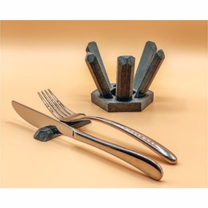 Support de Couverts Rectangulaire en Marbre et Granit Naturel de Luxe pour Fourchettes, Couteaux et Baguettes – Idéal pour la Décoration de Table d'Hôtel et de Restaurant - Product Image 5