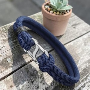 Handmade Adjustable Braided Leather & Cotton Cute <b>Rope</b> <b>Bracelet</b> for Children's - Product Image 1