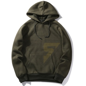 Sweat à capuche noir uni pour hommes avec logo personnalisé pull à capuche unisexe Streetwear sweat-shirt de haute qualité - Product Image 3