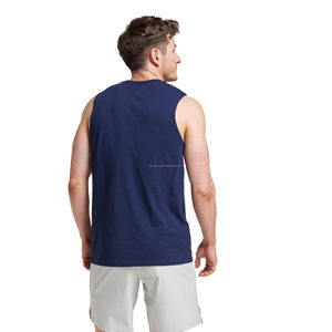 High Quality bamboo <b>mens</b> <b>gym</b> tank top sleeveless fitness sport wear workout tank top quick dry <b>men's</b> <b>vests</b> shirt activewear - Product Image 2