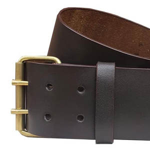 Cinturones Tradicionales Escoceses de Tartán para Hombre, Color Marrón Oscuro, con Hebilla de Latón, Cinturones de Clan de Tartán de las Tierras Altas, Más Vendidos - Product Image 2