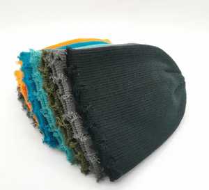 Wholesale Custom Logo Ribbed Knit Beanie <b>Hats</b>, Unisex <b>Winter</b> Warm Cuffed Knitted Beanies in Multiple Colors for Men and <b>Women</b> - Product Image 1