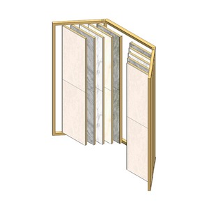 Estante Deslizante Art Deco Asiático para Ropa con Fácil Montaje para Escritorio - Product Image 1