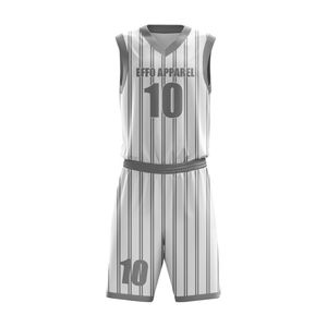 Nouvelle Arrivée 2026 – Ensembles d'uniformes de basketball personnalisés avec logo du fabricant, respirants, anti-humidité et à séchage rapide, grandes tailles disponibles - Product Image 5