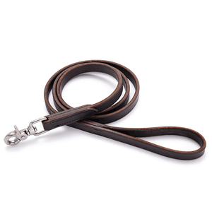 Personalized Genuine Leather Leads for German Shepherd <b>Dog</b> Solid Pattern Leather <b>Dog</b> Leash & <b>Collar</b> Harness - Product Image 5