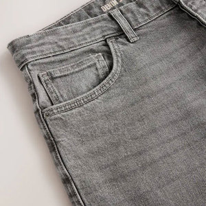 Pantalones Vaqueros Casuales Rectos de Cintura Media para Hombre, 100% Algodón, Ecológicos, Transpirables, de Alta Calidad, al Mejor Precio - Product Image 5