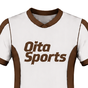 <b>White</b> Brown Rugby Jersey <b>Short</b> <b>Sleeve</b> V Neck Team Uniform Custom Breathable Training Athletic Sportswear Performance <b>Shirt</b> - Product Image 3