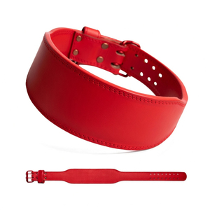 Ceintures de musculation à levier en cuir de vachette de qualité supérieure, 10 mm, respirantes, résistantes à l'usure, avec logo personnalisé pour la musculation - Product Image 2