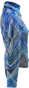 Chaqueta de Lujo Estilo Western para Mujer, para Montar a Caballo, Rodeo, Carreras de Barriles, Ropa de Competición, Ligera y de Secado Rápido - Product Image 2