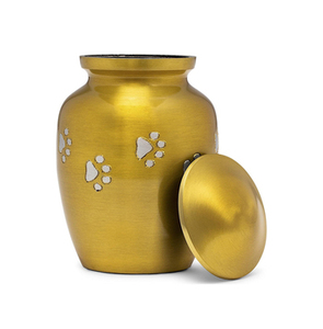 Decorative Stainless Steel Modern Eco-Friendly Pet Cremation Urns <b>for</b> Dog <b>Ashes</b> Small Funeral Supplies Wholesale - Product Image 1