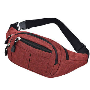 Bolsa de Cintura Bagnex Oxford Banana, Estilo Hip-Hop, con Cierre, Impermeable, para Viajes, para Hombre y Mujer - Product Image 6