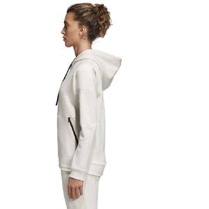 Sudadera con Capucha Personalizada OEM para Mujer, Chaqueta con Capucha de Forro Polar de Color Sólido, Sudadera Deportiva Informal al por Mayor - Product Image 5