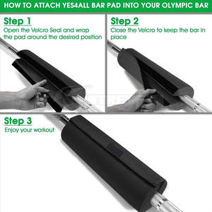 Almohadilla para barra con correas, diseño antideslizante para entrenamientos seguros en el gimnasio - Product Image 6