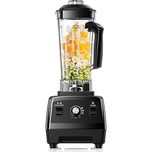 เครื่องปั่นในครัวเกรดพรีเมียมสำหรับสมูทตี้ ซุป น้ำผลไม้ และอื่นๆ ความเร็ว 10 ระดับ ใบมีดสแตนเลส อุปกรณ์ทำความสะอาดตัวเองได้ - Product Image 1