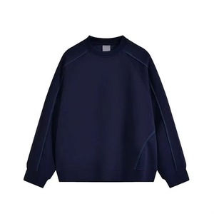 New Fashion Men's Winter Sweatshirts Casual Wear Solid Color <b>Pullover</b> <b>Jumper</b> High Quality Polyester/Cotton - Product Image 5