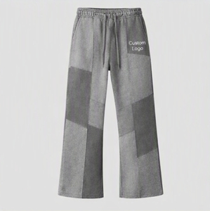 Conjunto Deportivo Personalizado Extra Grande Estilo Vintage para Hombre, Unisex, con Serigrafía, Lavado Ácido, Sudadera con Capucha y Pantalones de Felpa Francesa para Invierno - Product Image 4