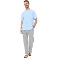 Pantalon Homme 100% Coton Doux Respirant Décontracté Taille Moyenne Coupe Droite Tendance Prix de Gros Pakistan